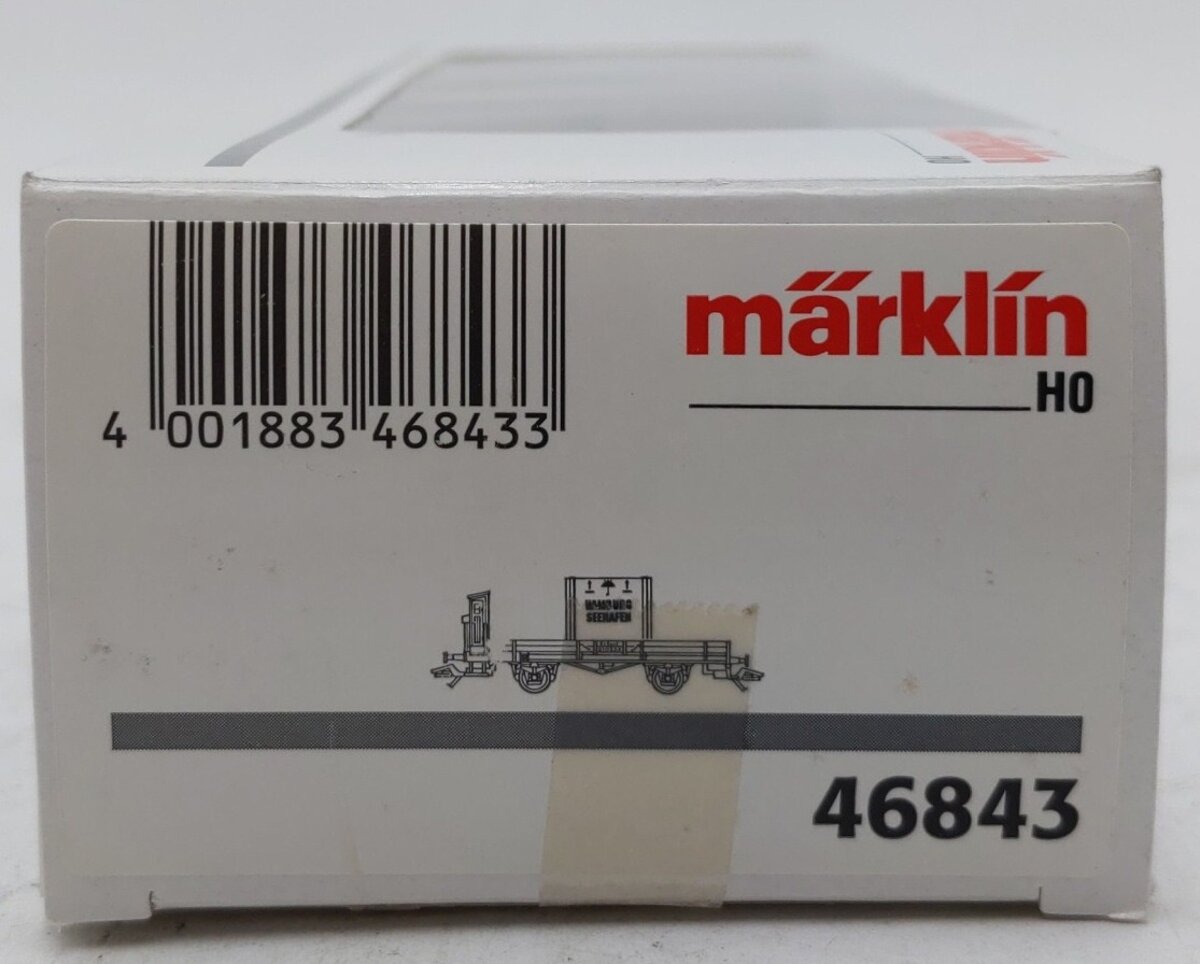 Marklin 46843 Flatcar w/Tractor EX/Box