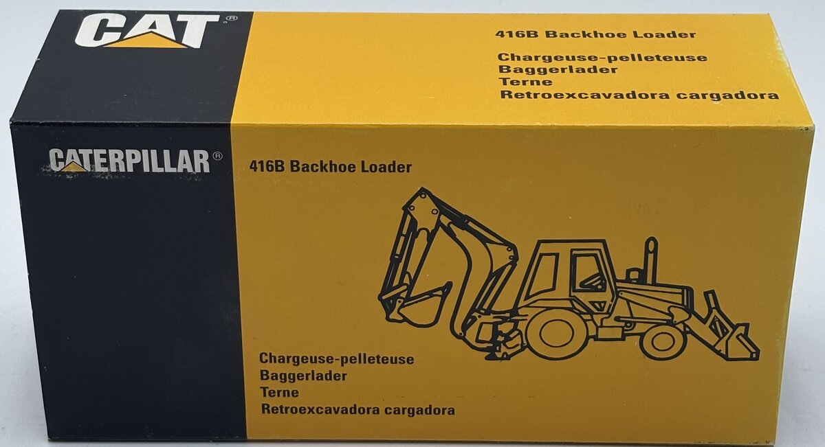 NZG 2852 1:50 Caterpillar 416B Backhoe Loader LN/Box