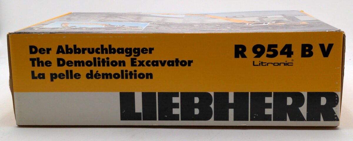 Conrad 2907 1:50 Scale Liebherr R954BV Litronic Demolition Excavator LN/Box