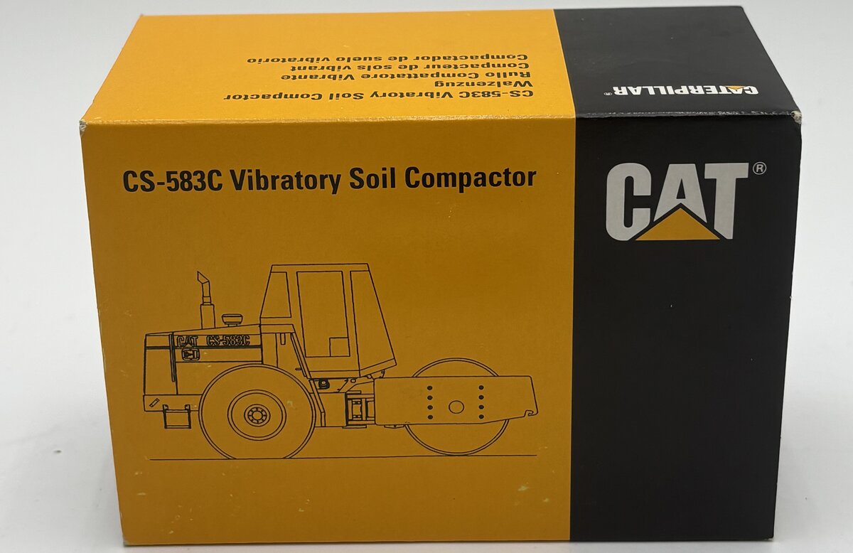 NZG 4021 1:50 Caterpillar CS-583C Vibratory Soil Compactor LN/Box
