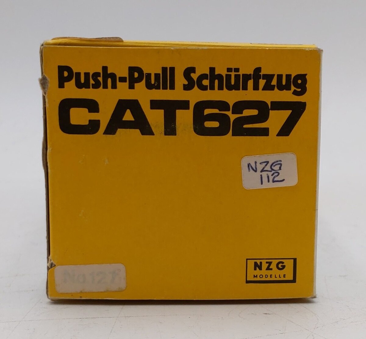 NZG Modelle 1:50 Scale Caterpillar Push-Pull Schurfzug 627 LN/Box