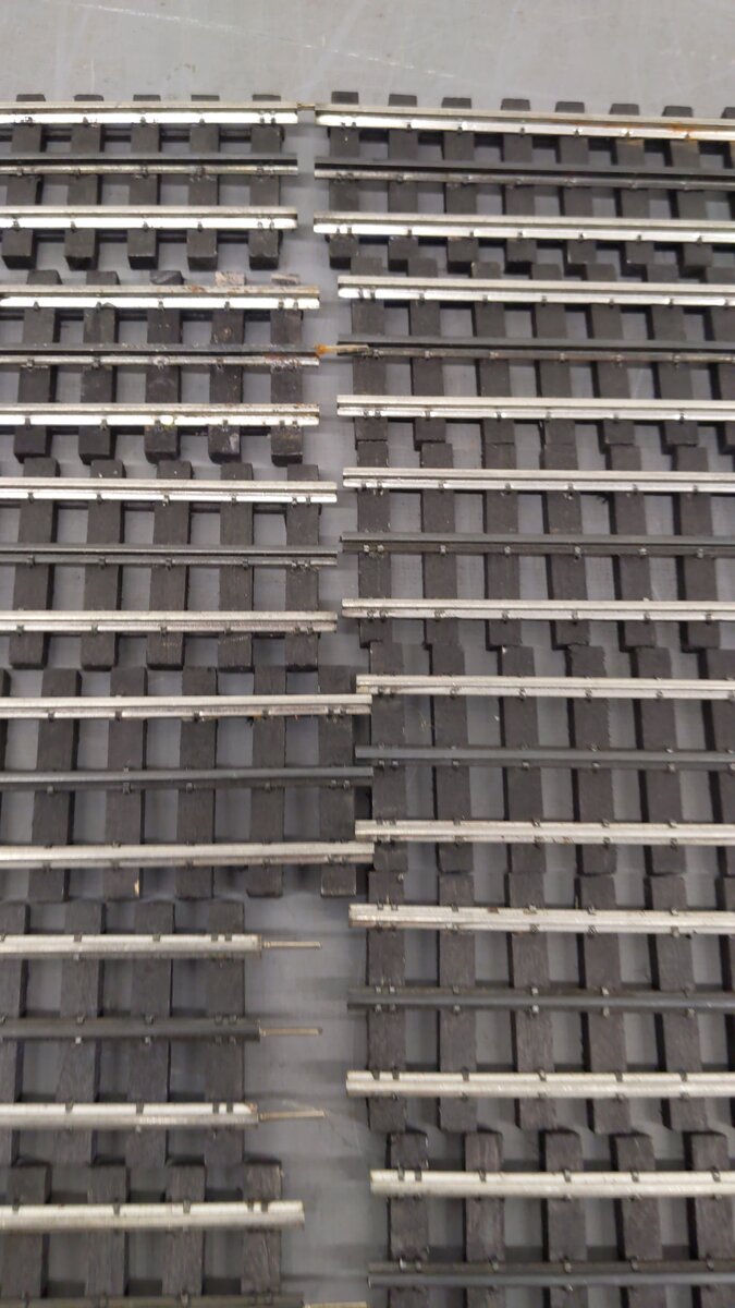 Ross 020 Straight Track Sections -14.5 (16) VG