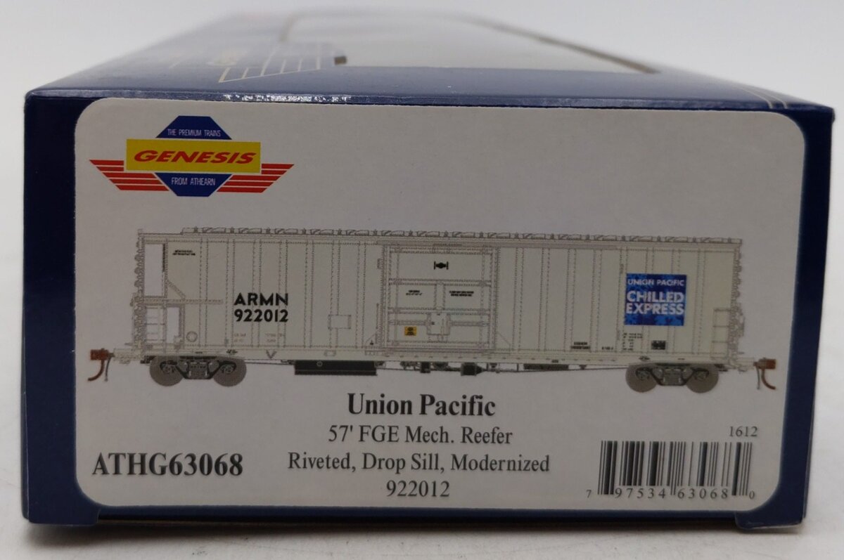 Athearn G63068 HO Union Pacific 57' Mechanical Reefer #922012/Box