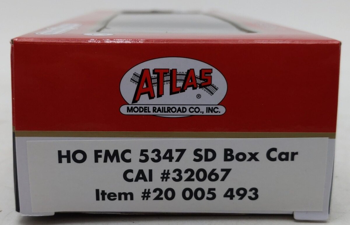 Atlas 20005493 HO CAI SNC FMC 5347 Single-Door Boxcar Ready to Run #32067 EX/Box