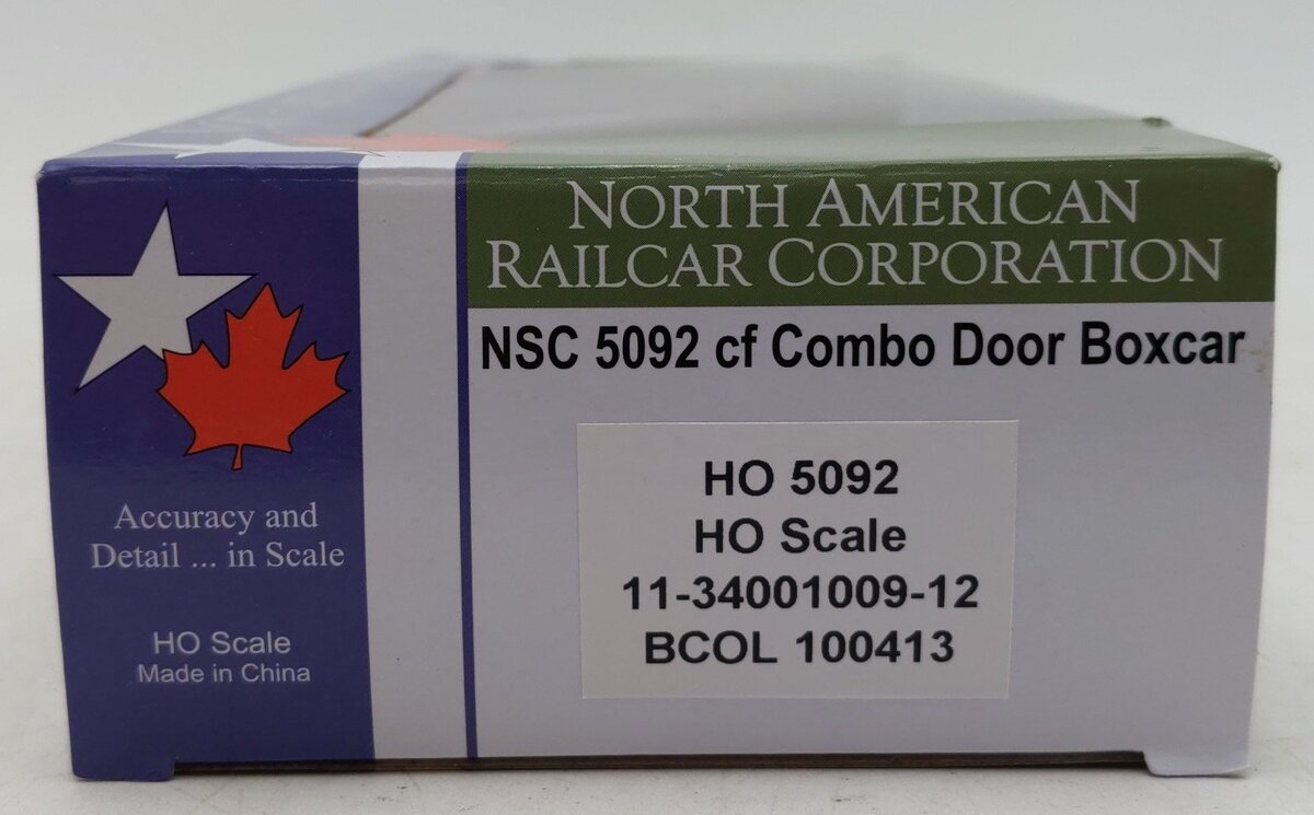 North American Railcar Corp 11-34001009-12 HO Scale Canadian National Boxcar LN/Box