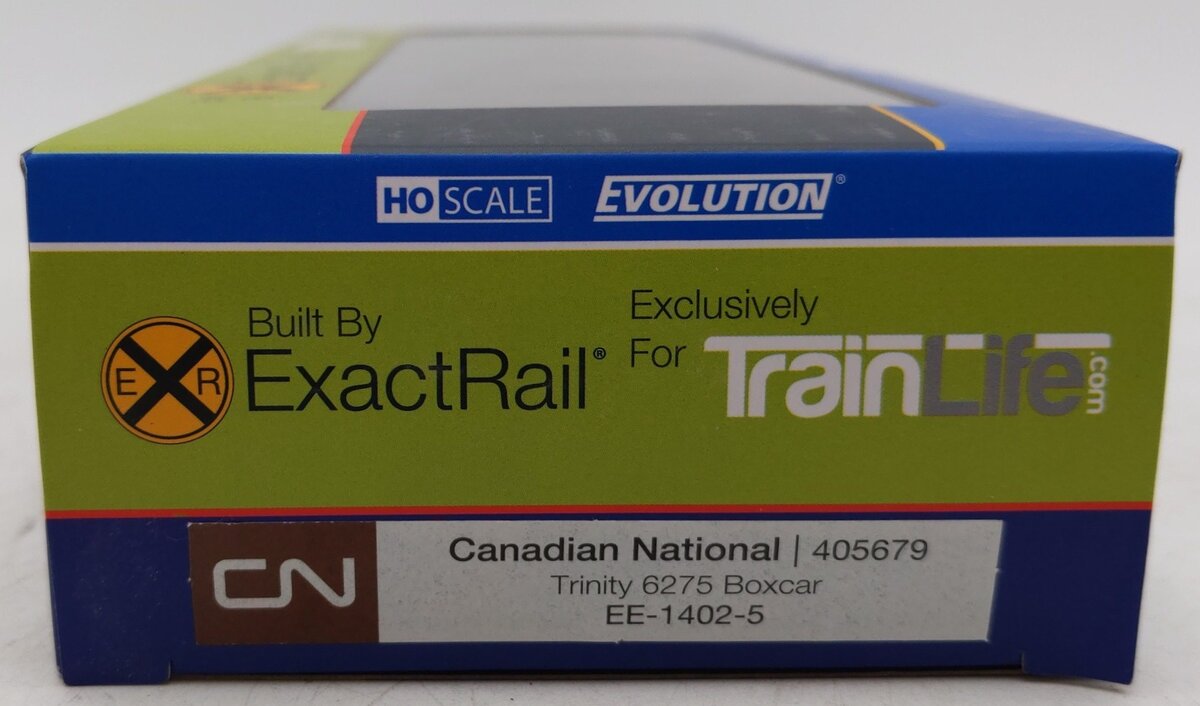 ExactRail EE-1402-5 HO Scale Trinity 6275 Boxcar Canadian National #405679/Box