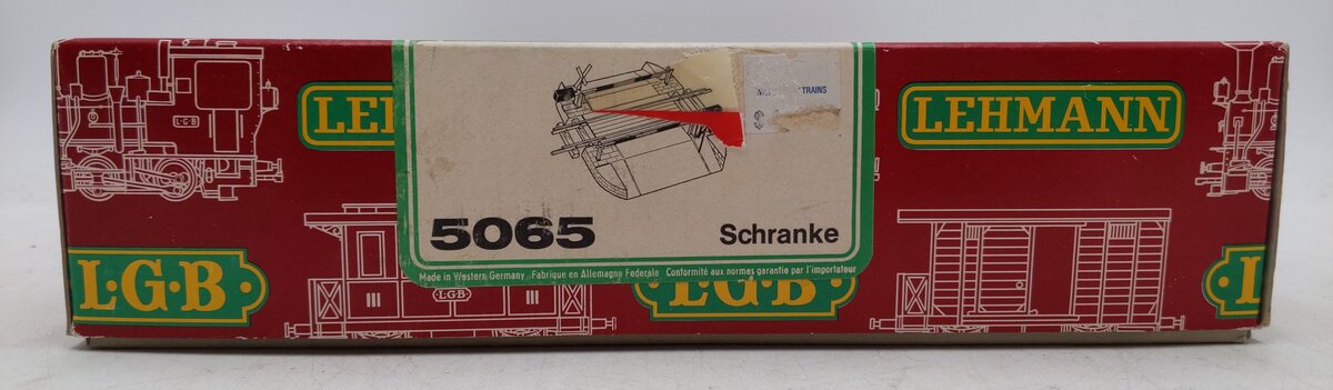 LGB 5065 G Scale Operating Crossing Gate Set EX/Box