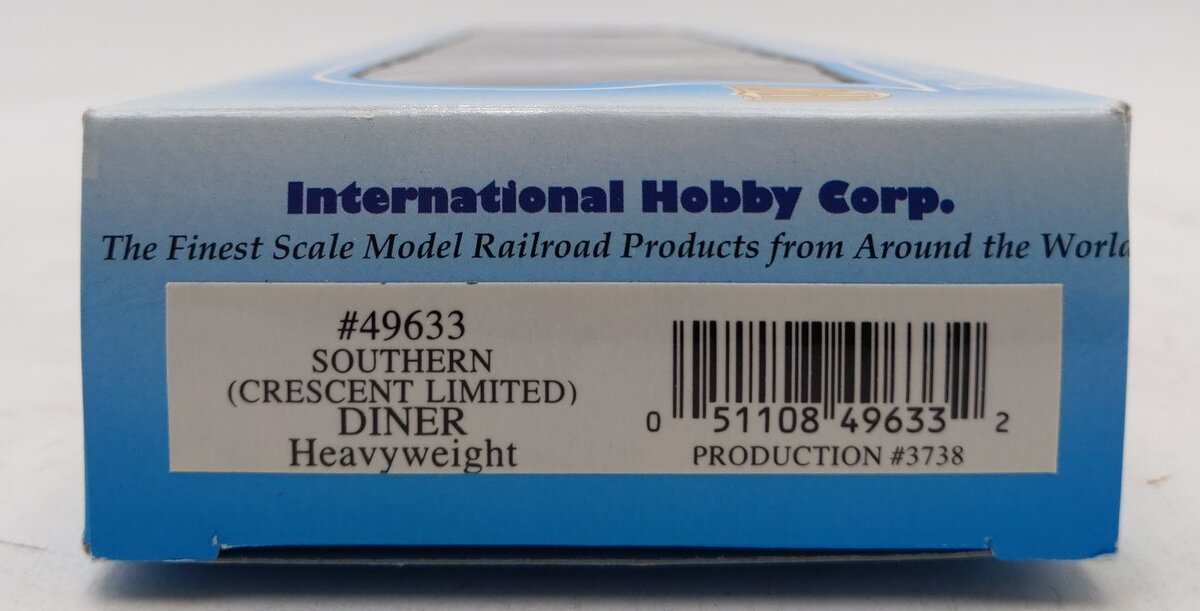 IHC 49633 HO Scale Southern Crescent Limited Heavyweight Diner LN/Box