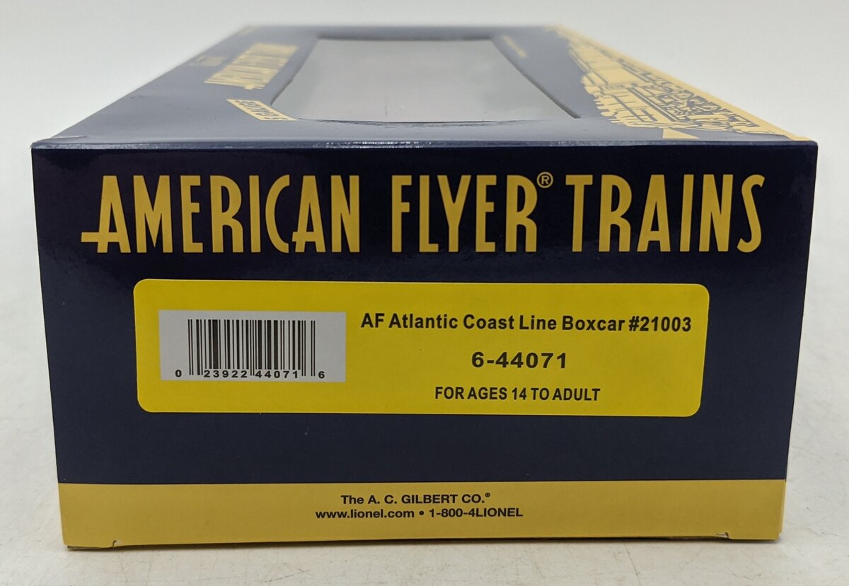 American Flyer 6-44071 S Atlantic Coast Line American Flyer Boxcar #21003