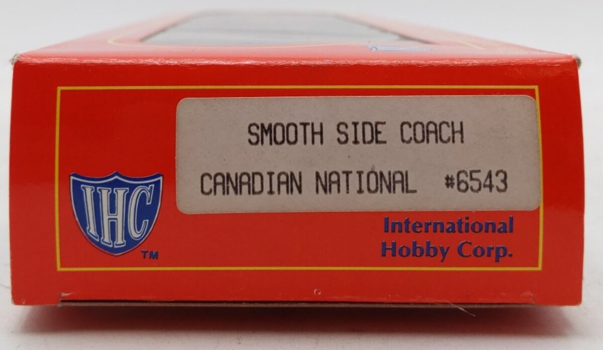 IHC 6543 HO Scale Canadian National Smooth Side Passenger Coach #5510 LN/Box