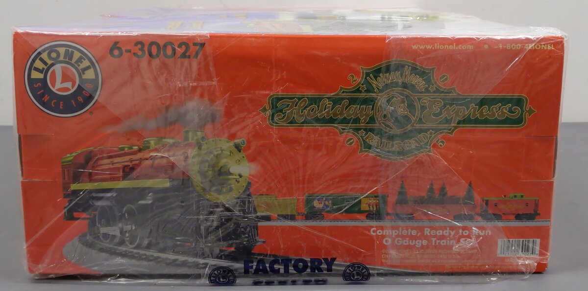Lionel 6-30027 Neiman Marcus Holiday Express O Gauge Steam Train Set LN/Box