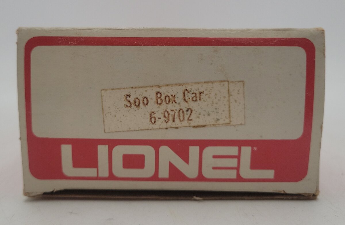 Lionel 6-9702 O Gauge SOO Line Box Car VG/Box