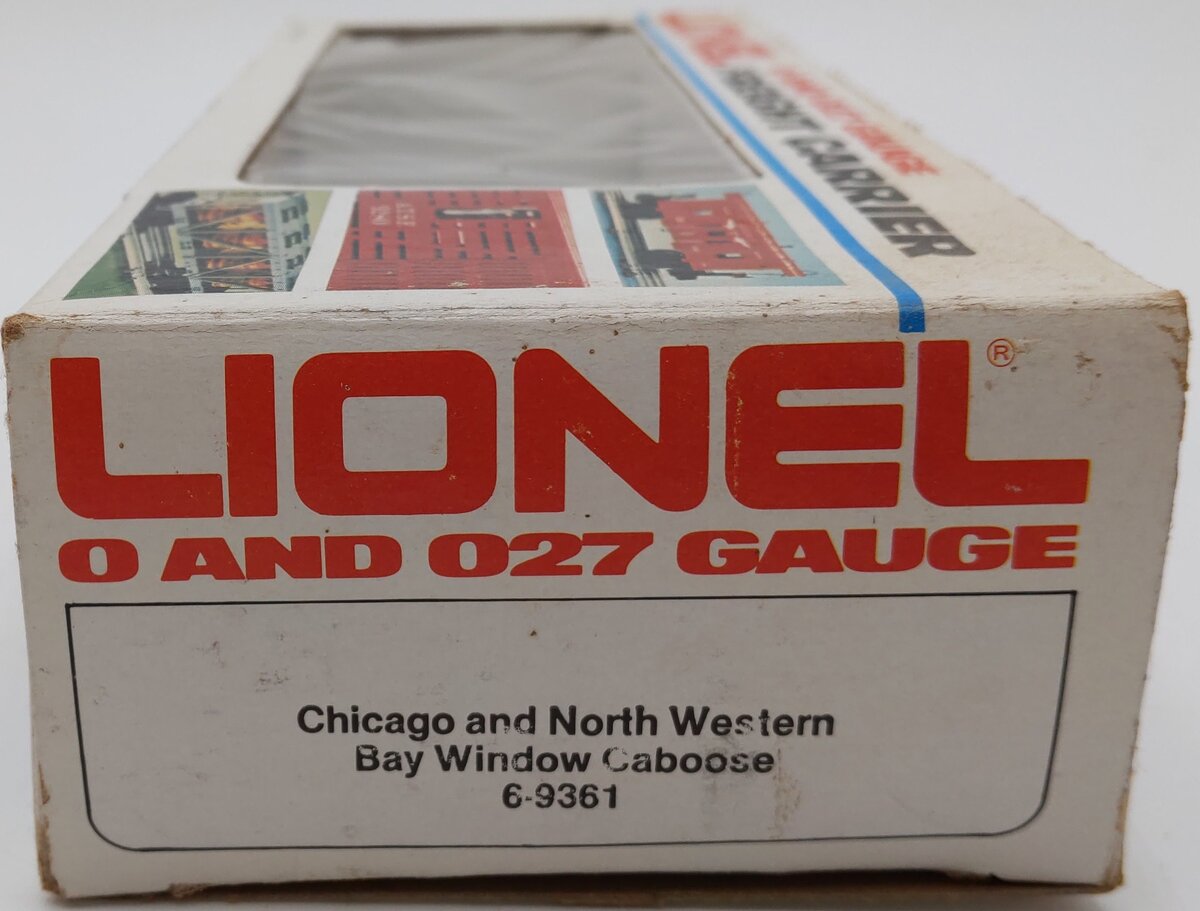 Lionel 6-9361 O Chicago & North Western Bay Window Illuminated Caboose #9361 EX/Box