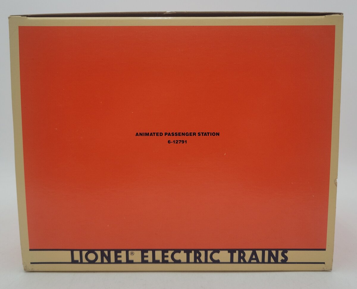 Lionel 6-12791 O Animated Passenger Station LN/Box
