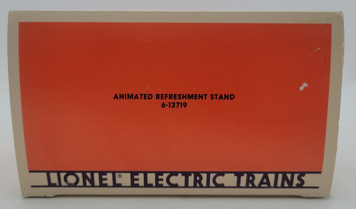 Lionel 6-12719 O Animated Refreshment Stand EX/Box