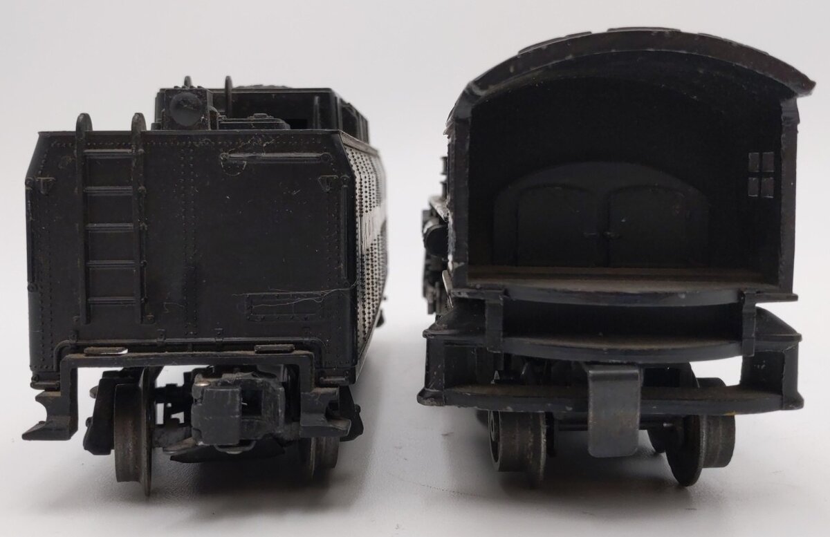 Lionel 2037 Vintage O 2-6-4 Diecast Steam Locomotive and 6026W Tender VG