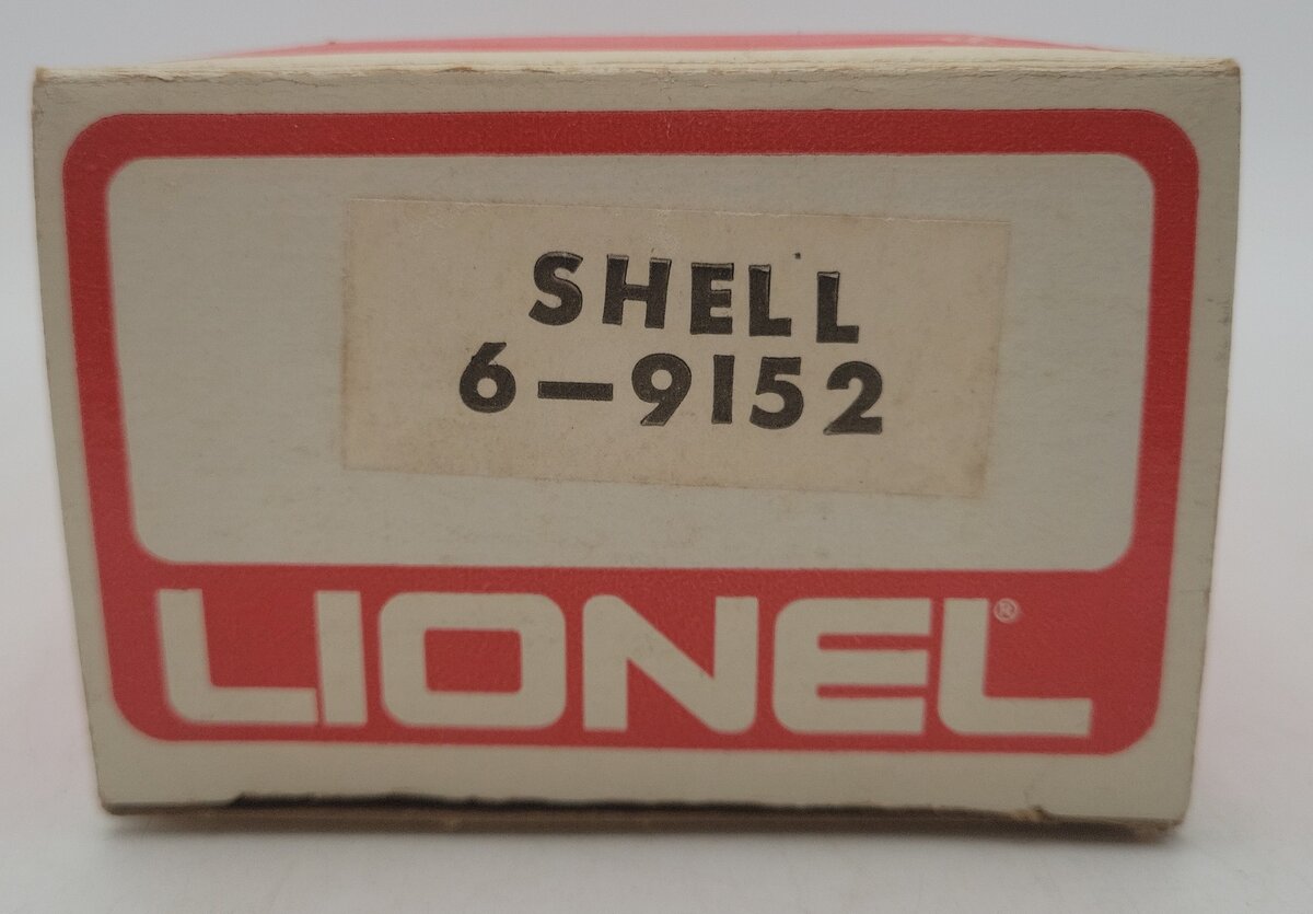 Lionel 6-9152 O Gauge Shell Single Dome Tank Car #9152 VG/Box
