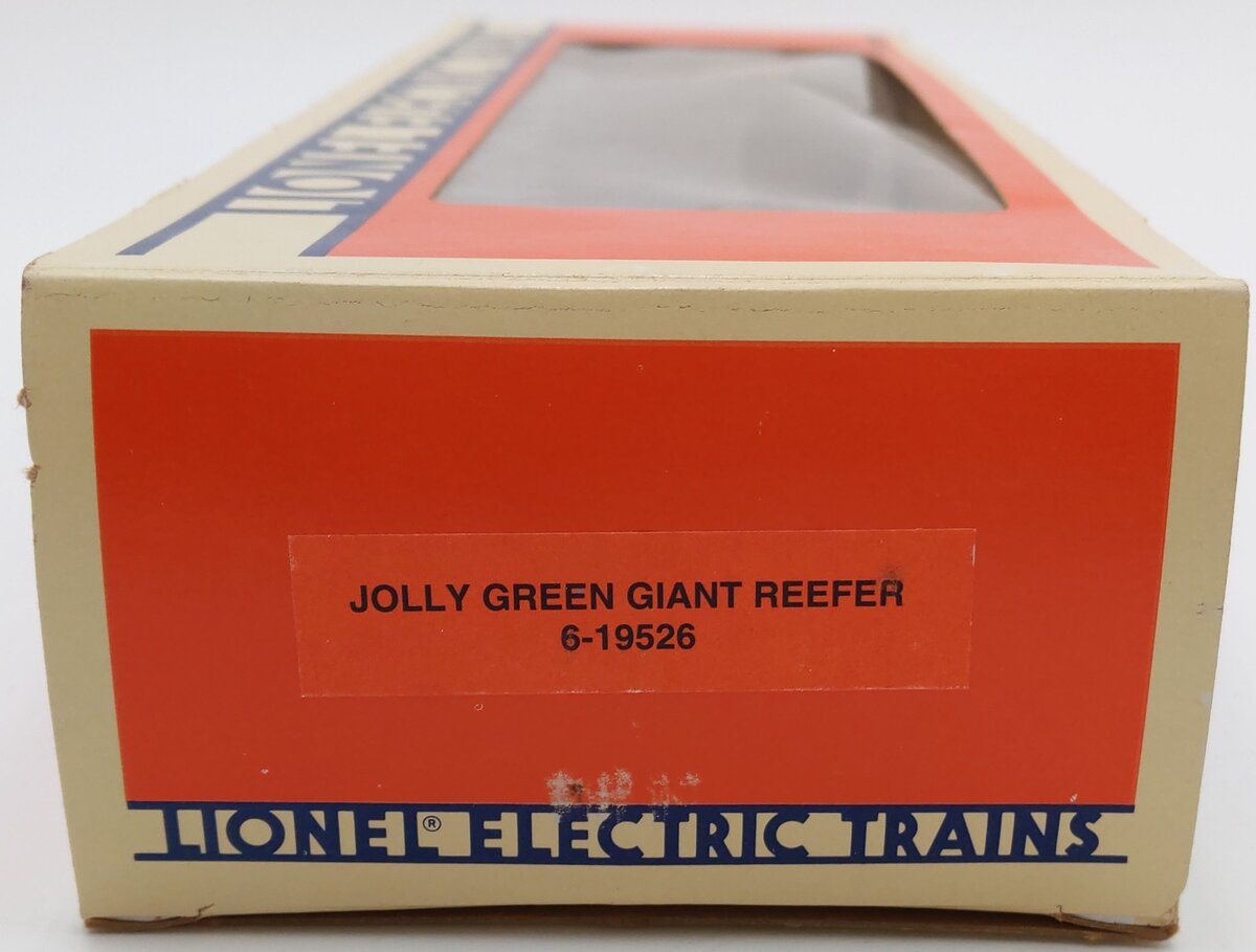 Lionel 6-19526 O Gauge Jolly Green Giant Reefer Car LN/Box