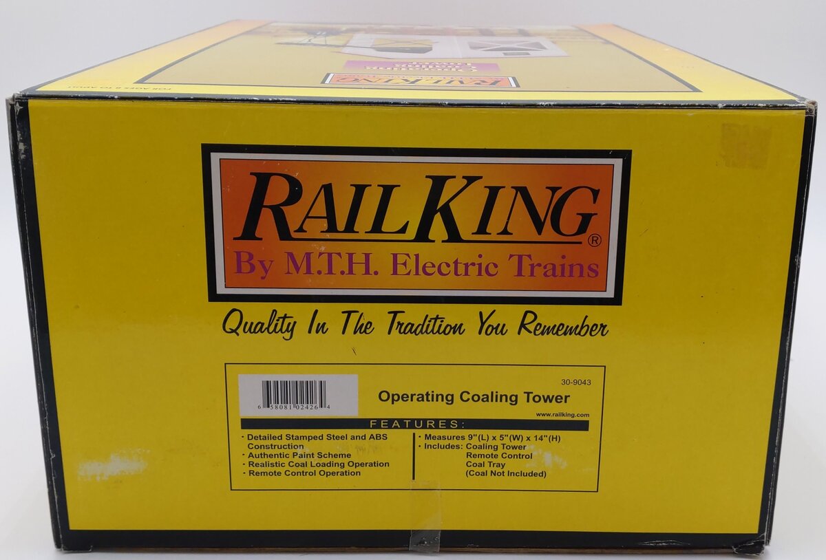MTH 30-9043 O Operating Coaling Tower VG/Box