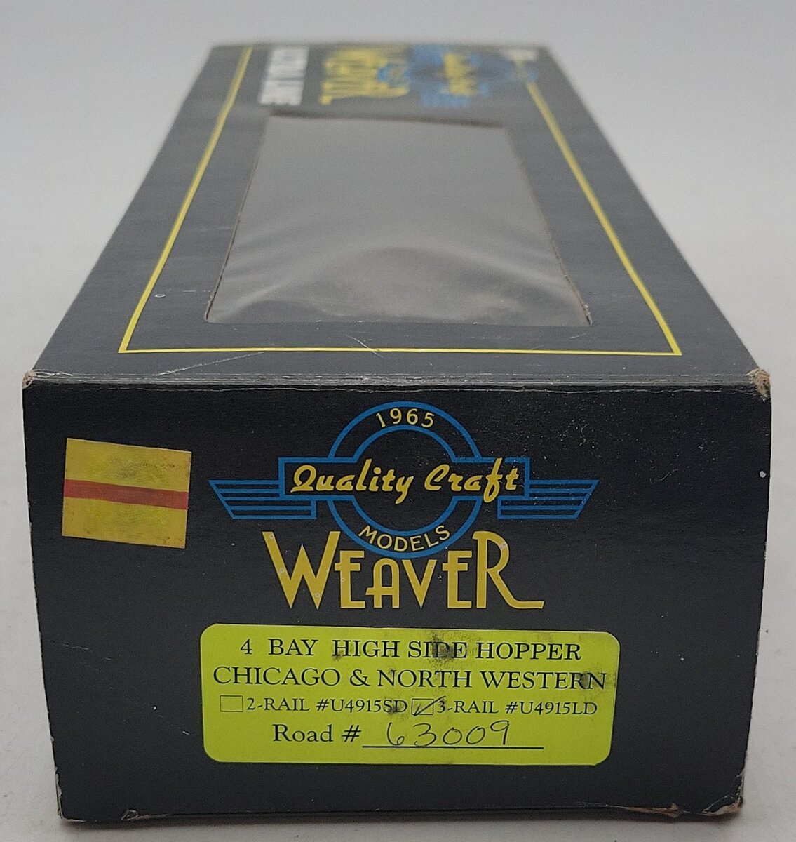 Weaver U4915L C&NW 4-Bay High Side Hopper LN/Box