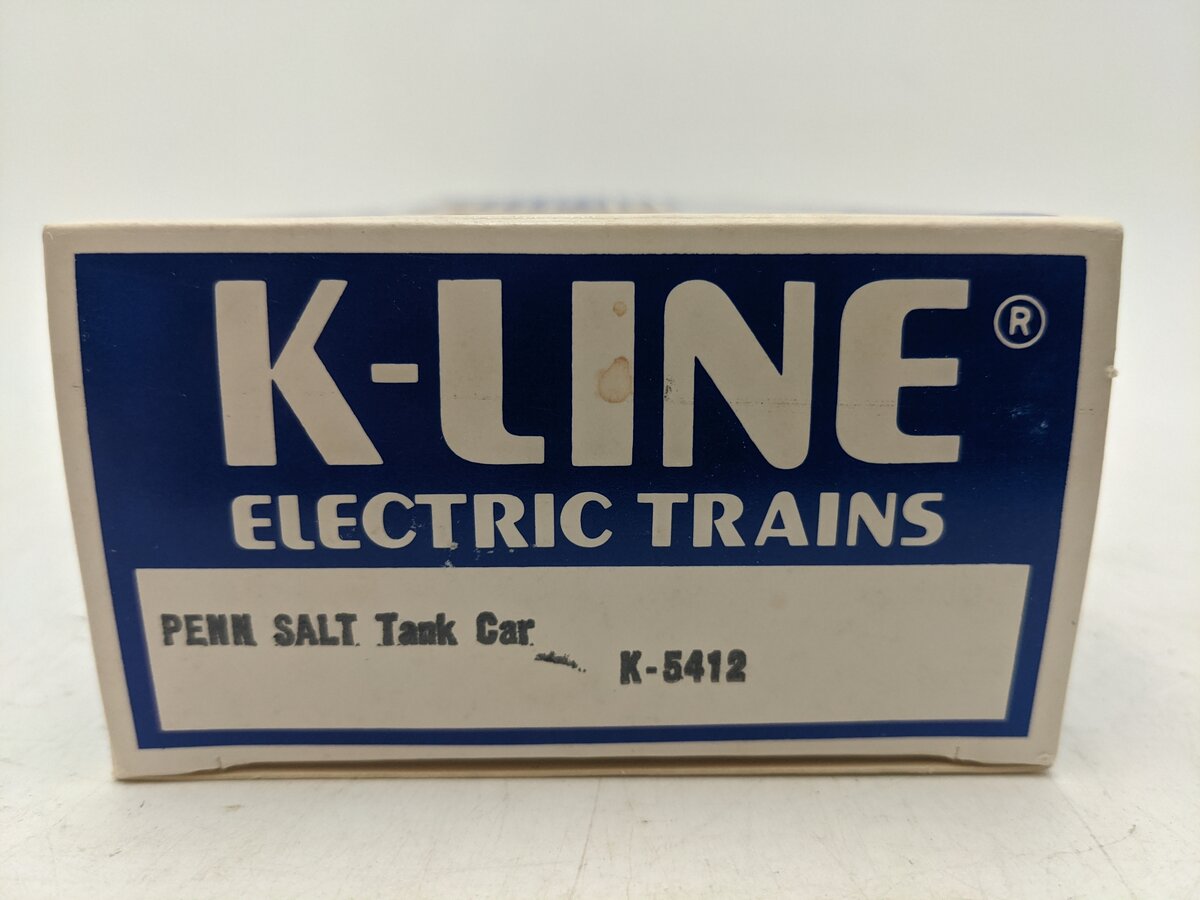 K-Line K5412 O Gauge Pennsylvania Salt Co. Triple Dome Tank Car EX/Box