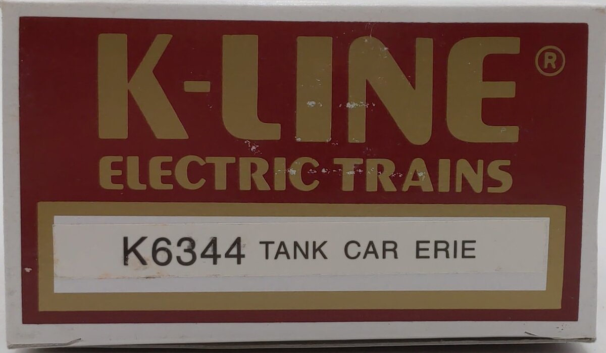 K-Line K6344 O Erie Single Dome Tank Car EX/Box