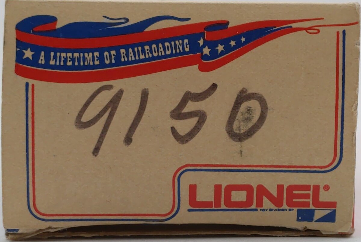 Lionel 6-9150 O Gauge Gulf Single Dome Tank Car #9150 VG/Box