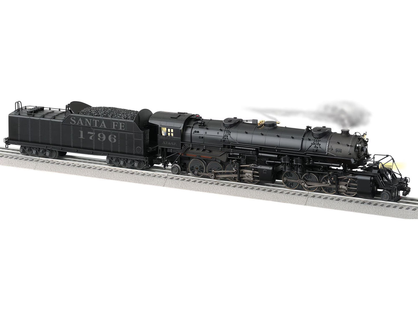 Lionel 2131130 O Gauge Santa Fe LEGACY 2-8-8-2 Steam Locomotive #1796 NIB
