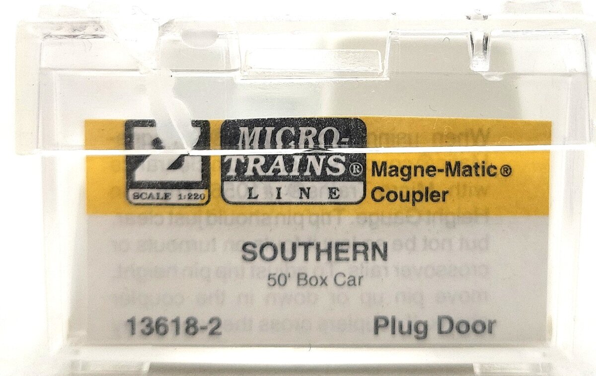 Micro-Trains 13618-2 Z Scale Southern 50' Box Car #522626 LN/Box