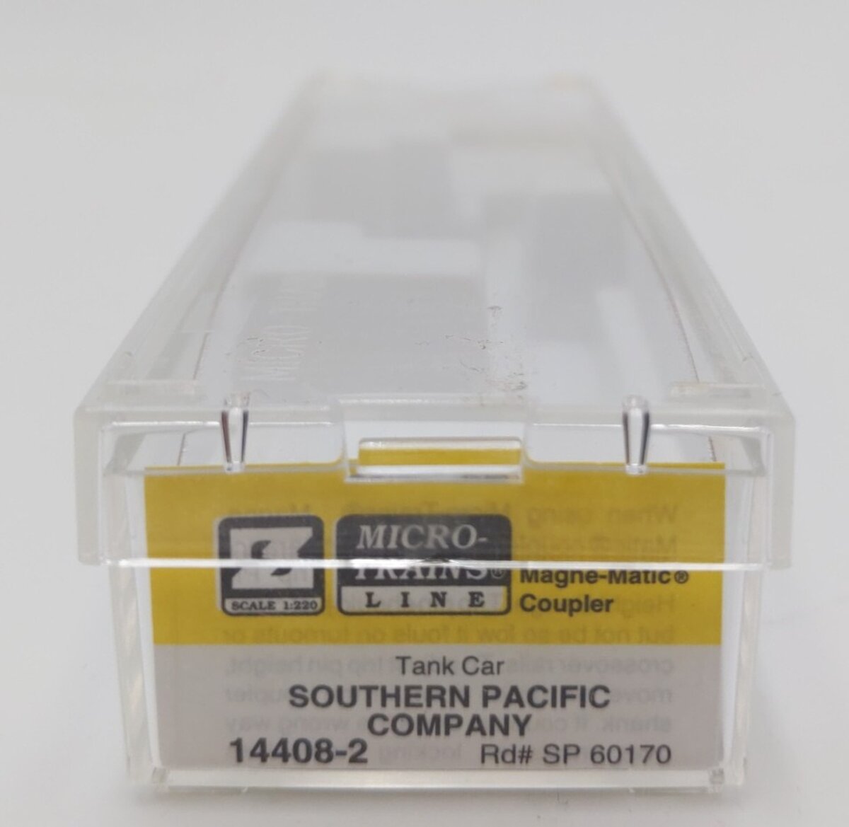 Micro-Trains 14408-2 Z Scale Southern Pacific Tank Car #60170 LN/Box