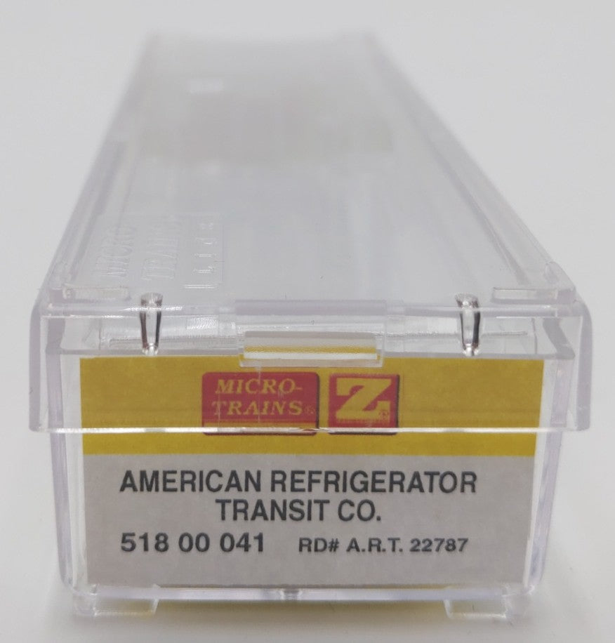 Micro-Trains 51800041 Z American Refrigerator Transit Co 40' Wood Reefer #22787 LN/Box