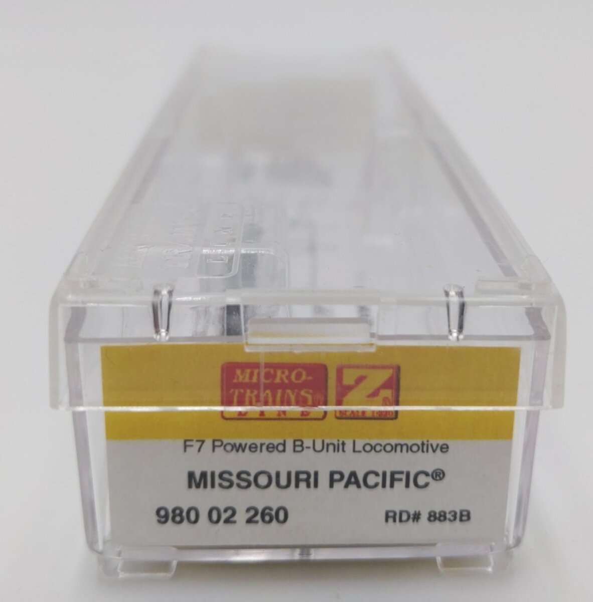 Micro-Trains 98002260 Z MP F7 Powered B-Unit Diesel Locomotive #883B LN/Box