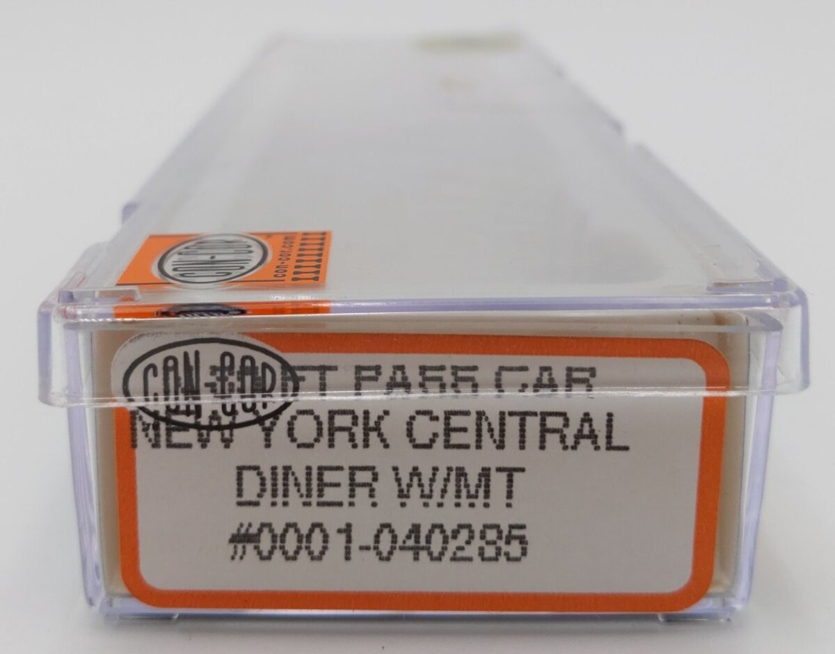 Con-Cor 00001-040285 N NYC 85' Smooth-Side Diner Car with Micro-Trains Couplers LN/Box