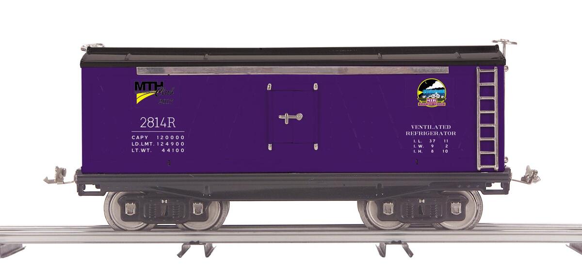 MTH 10-2248 Std. Gauge Tinplate No. 214R Refrigerator Car MT/Box