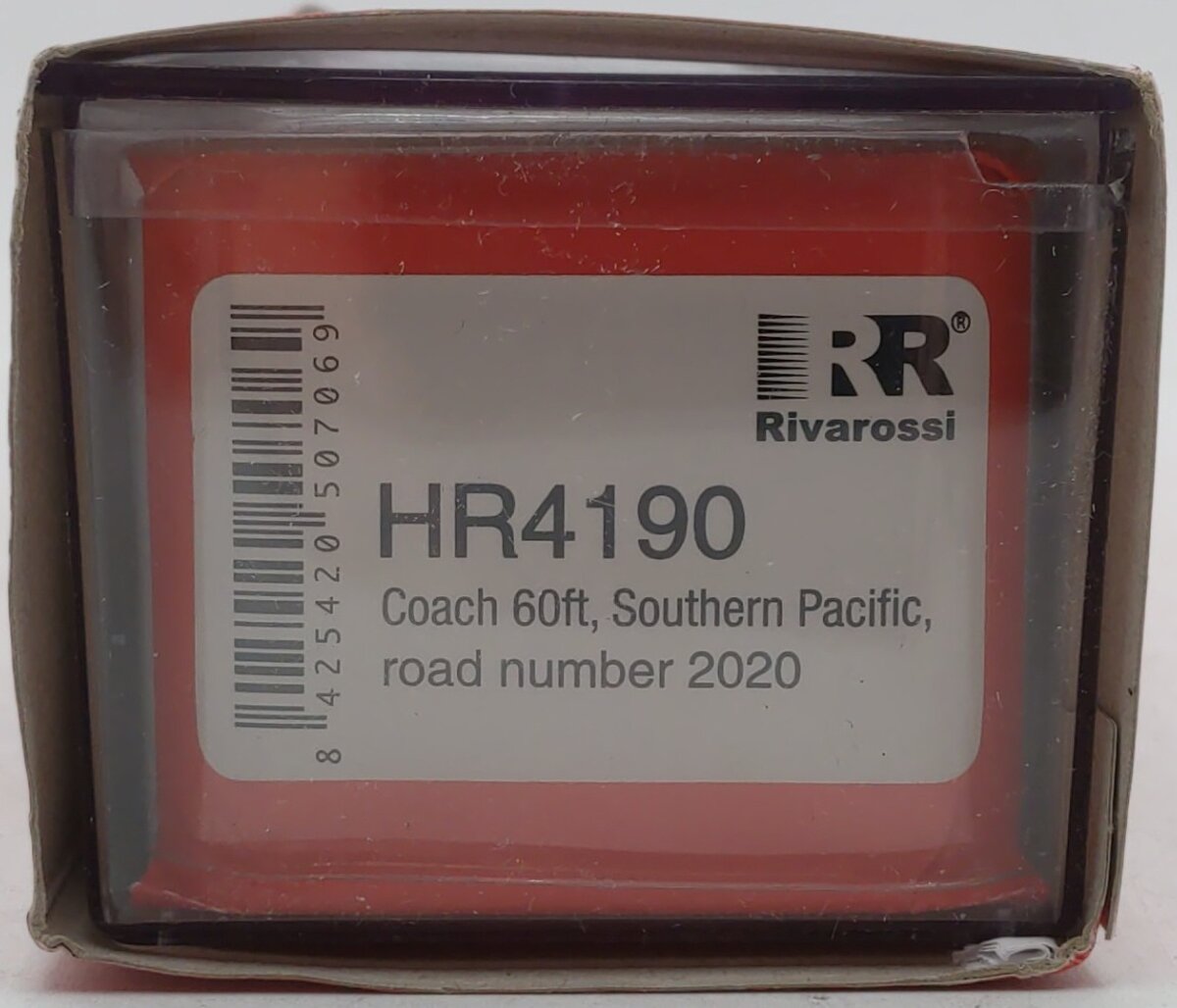 Rivarossi HR4190 HO Southern Pacific 60' Heavyweight Coach #2020 LN/Box