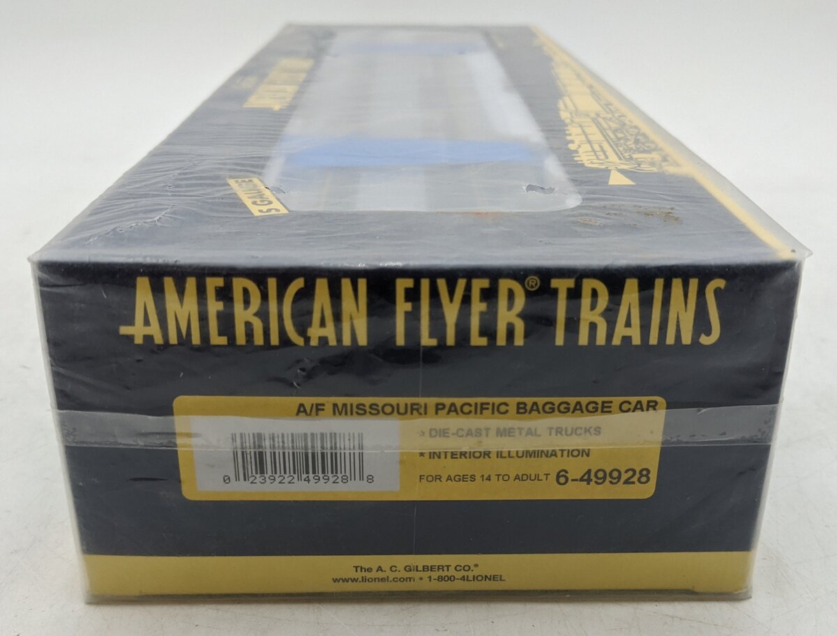 American Flyer 6-49928 S Scale Missouri Pacific Baggage Car MT/Box