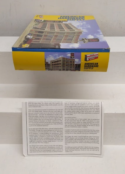 Walthers 933-3253 N Scale Cornerstone Series American Hardware Supply Kit EX/Box