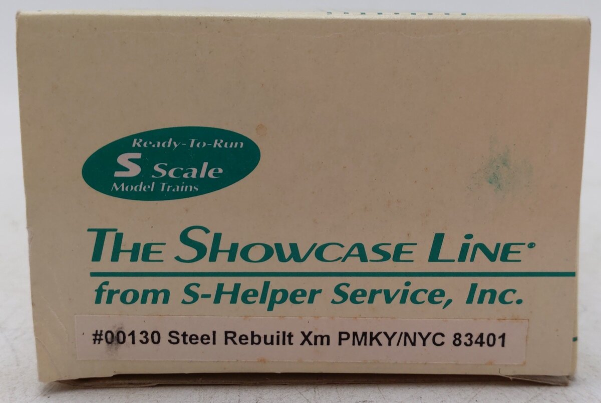 S-Helper Service 00130 S Scale NYC Rebuilt Steel Xm Boxcar (Hi-Rail) EX/Box