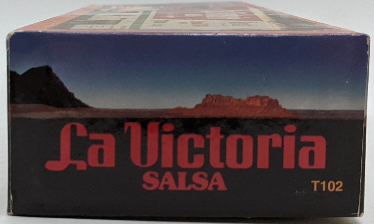 Ertl T102 1:64 Semi Tractor w/Van Trailer - La Victoria Salsa NIB