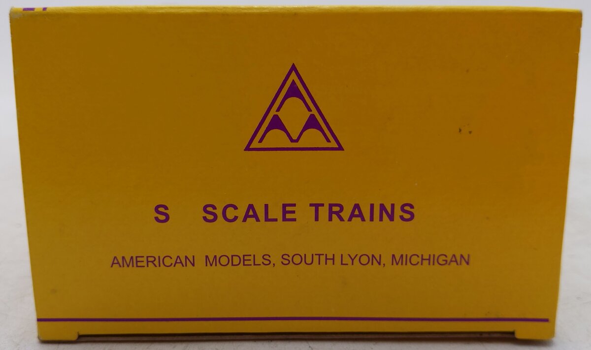 American Models 3273 S Gauge Reading Blue Coal 2-Bay Hopper #109837 EX/Box