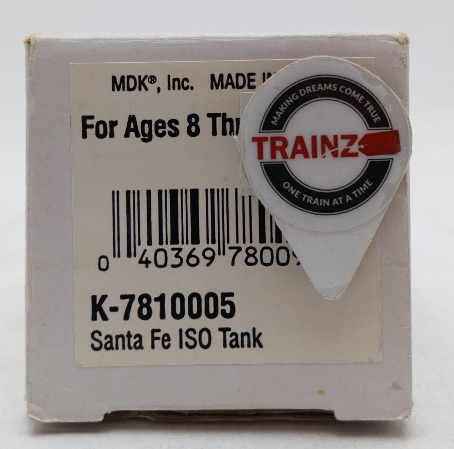 K-Line K7810005 O Scale Santa Fe ISO Tank LN/Box