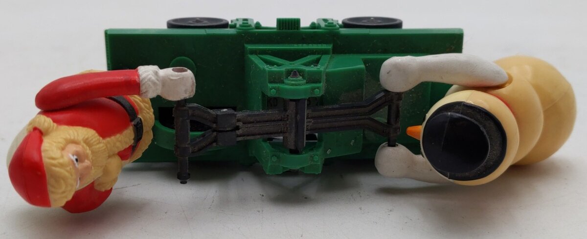Lionel 6-18422 O Gauge Christmas Santa & Snowman Handcar EX