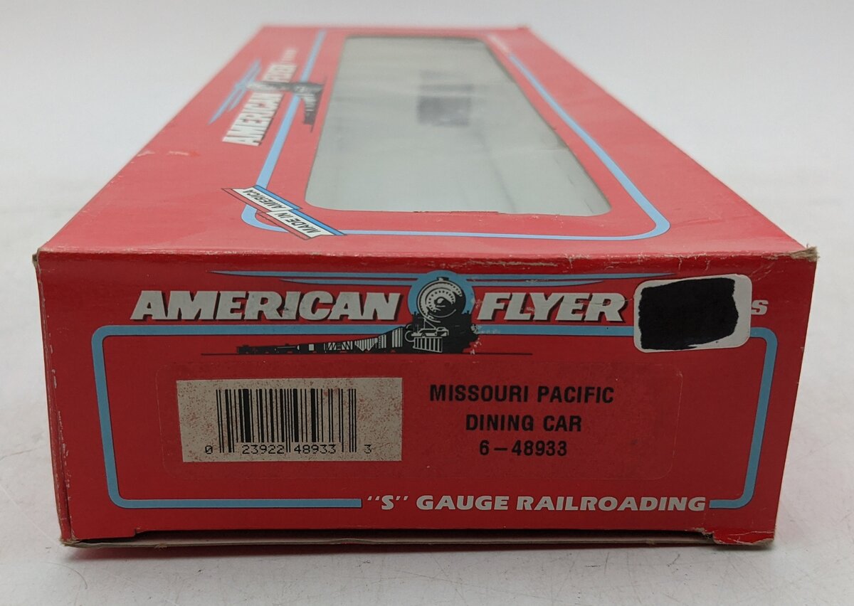 American Flyer 6-48933 S Gauge Missouri Pacific Eagle Mountain Dining Car #8933 EX/Box