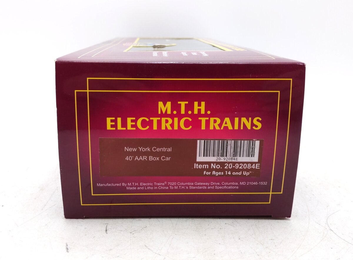 MTH 20-92084E O Scale NYC Boxcar #174144 NEW