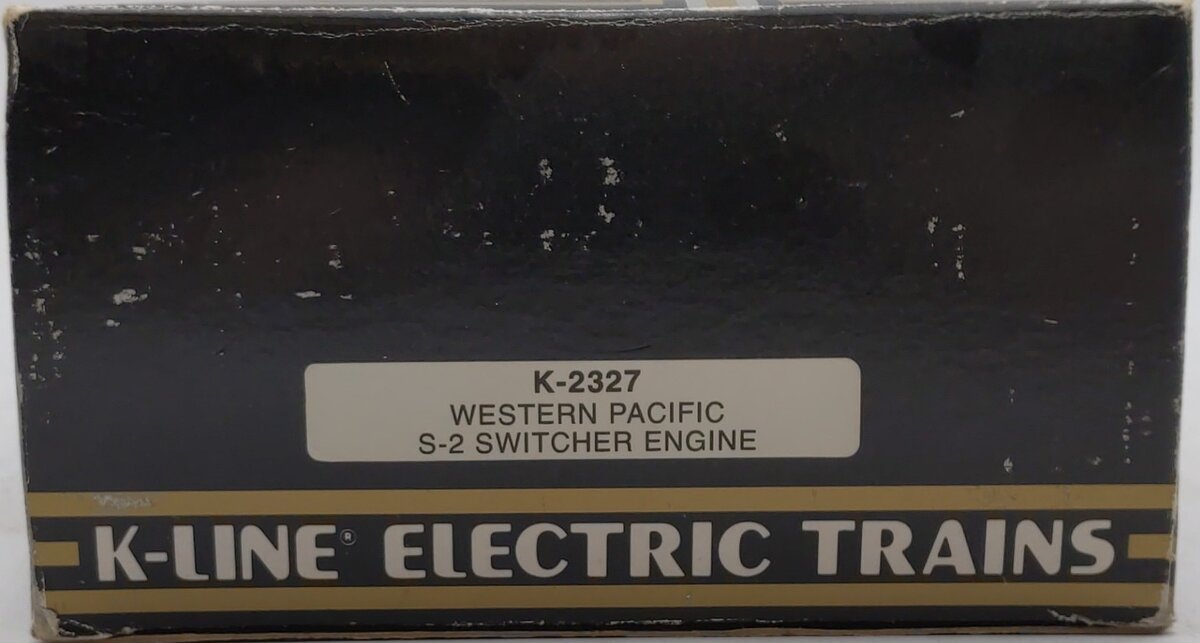 K-Line K2327 O Gauge Western Pacific S-2 Diesel Switcher #2327 LN/Box