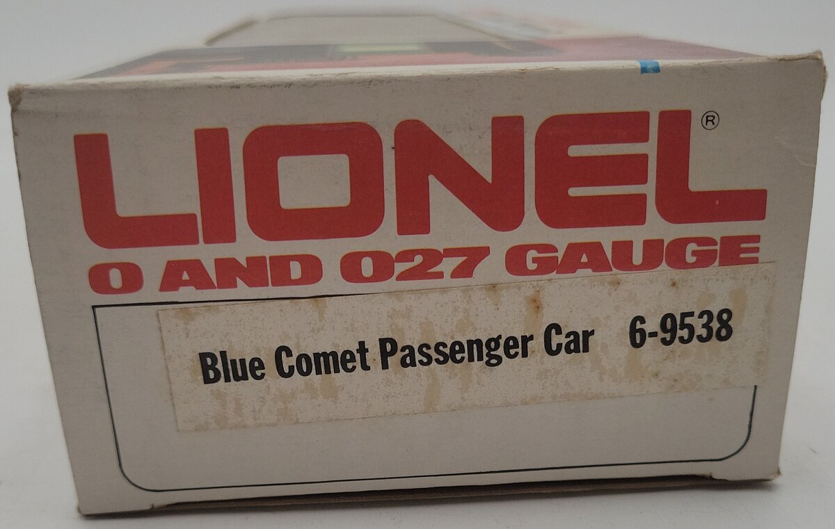 Lionel 6-9538 O Gauge Blue Comet "Faye" Pullman Passenger Car #9538 EX/Box