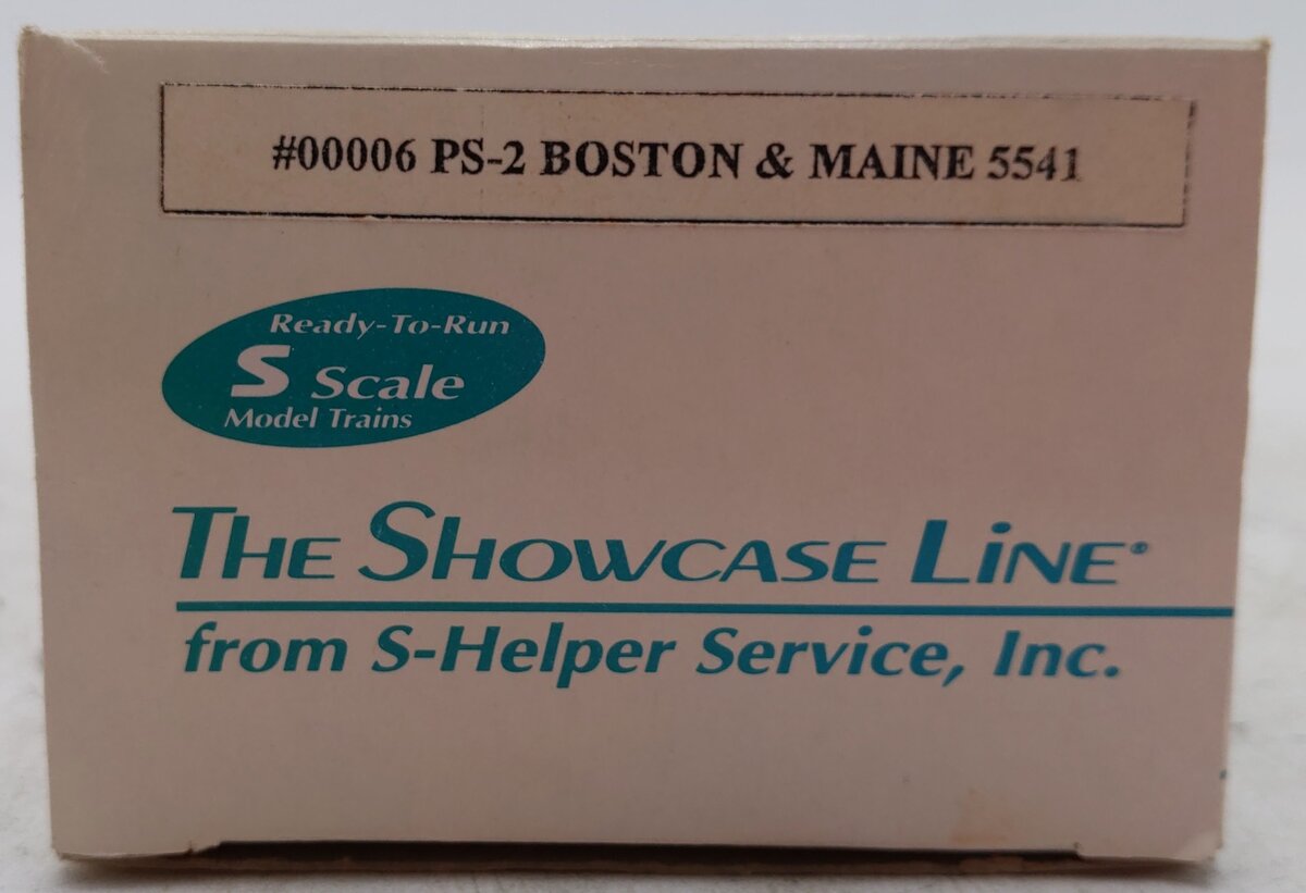 S-Helper 00006 "S" Scale Boston & Maine PS-2 2-Bay Hopper #5541 EX/Box