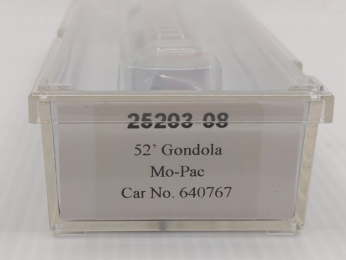 Trainworx Inc 25203-08 N Missouri Pacific 52' 6" Corrugated Gondola Car #640767 NIB
