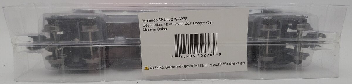 Menards 279-6278 O Gauge New Haven Coal Hopper Car #4378 LN