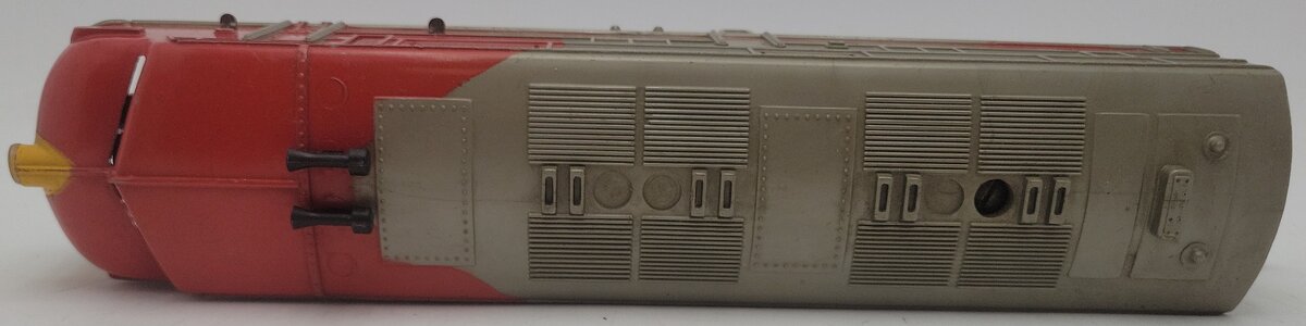 Marx 1095 Vintage O Gauge Santa Fe Powered Diesel Locomotive VG